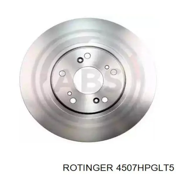 Передние тормозные диски 4507HPGLT5 Rotinger