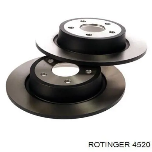 4520 Rotinger диск тормозной передний