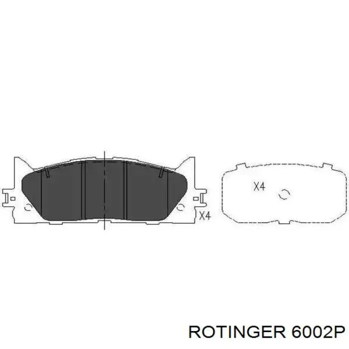 6002P Rotinger Тормозной барабан