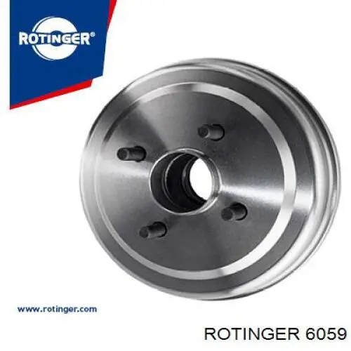 6059 Rotinger барабан тормозной задний