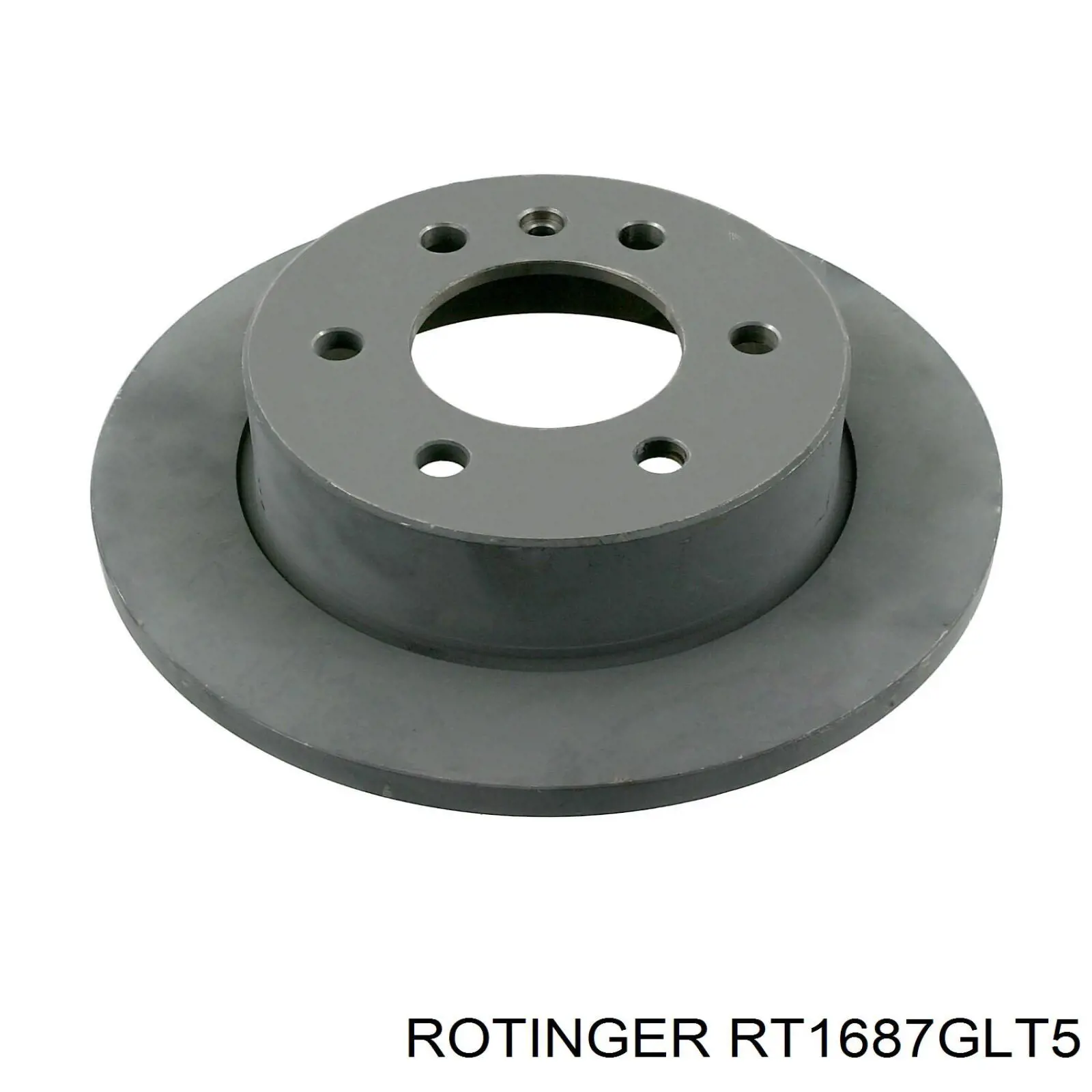 Купить RT1687GLT5 Rotinger Диск тормозной задний