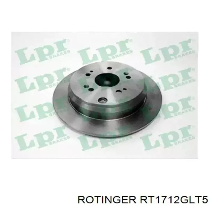Задний дисковый тормоз Rotinger RT1712GLT5