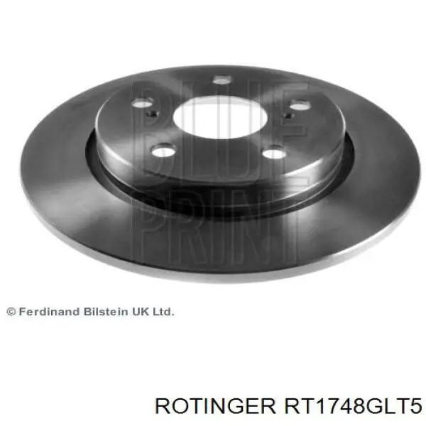 Тормозные диски RT1748GLT5 Rotinger