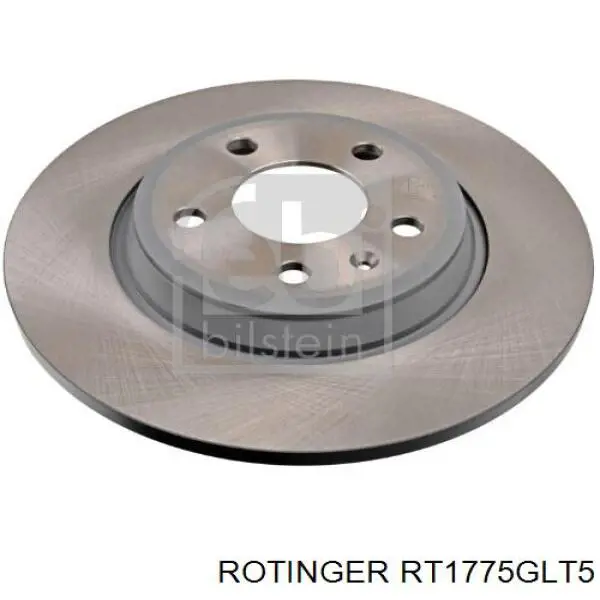 Тормозные диски RT1775GLT5 Rotinger