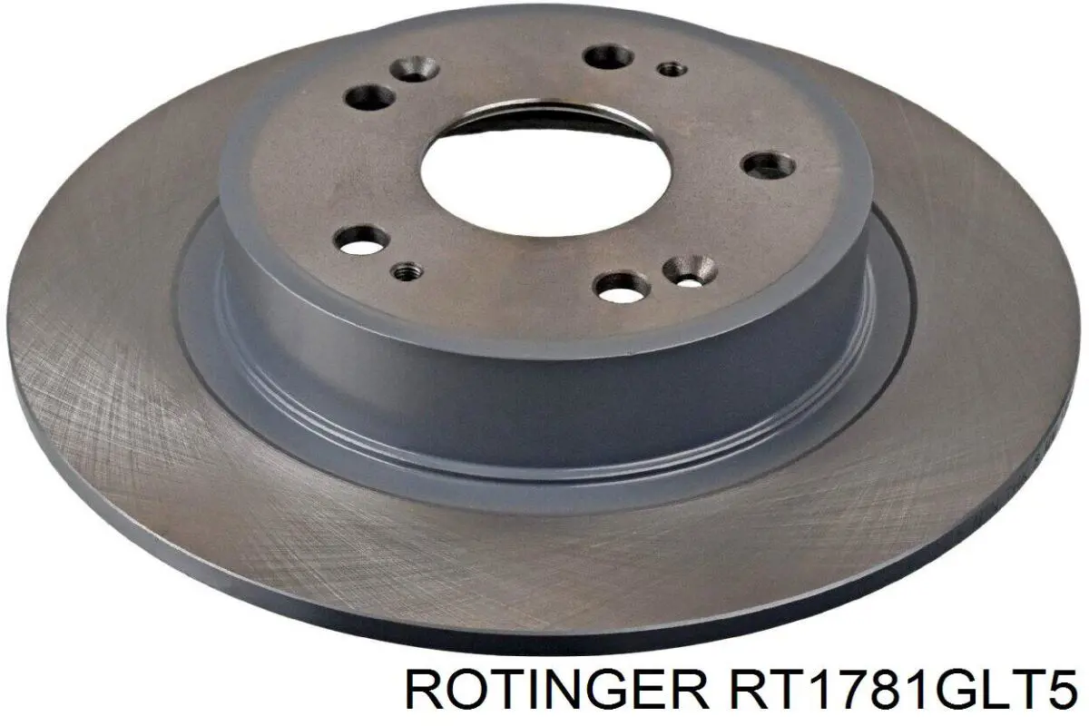 Диск тормозной задний Rotinger RT1781GLT5