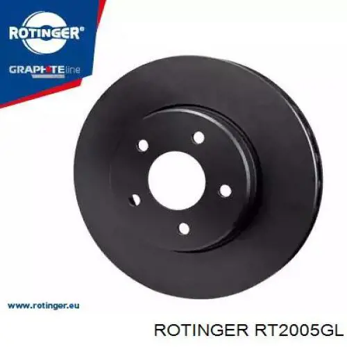 Передние тормозные диски RT2005GL Rotinger