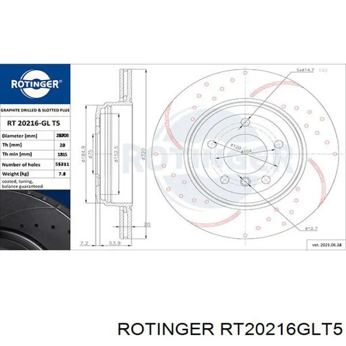 RT20216GLT5 Rotinger