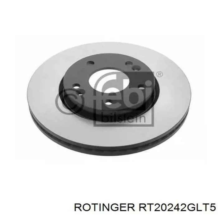 Передние тормозные диски RT20242GLT5 Rotinger