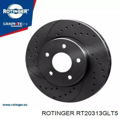 Тормозные диски RT20313GLT5 Rotinger