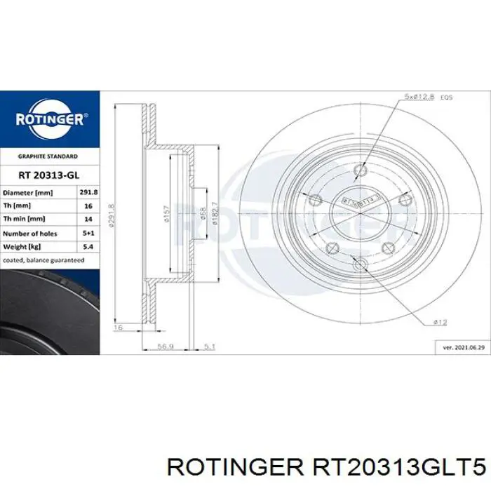 RT20313GLT5 Rotinger