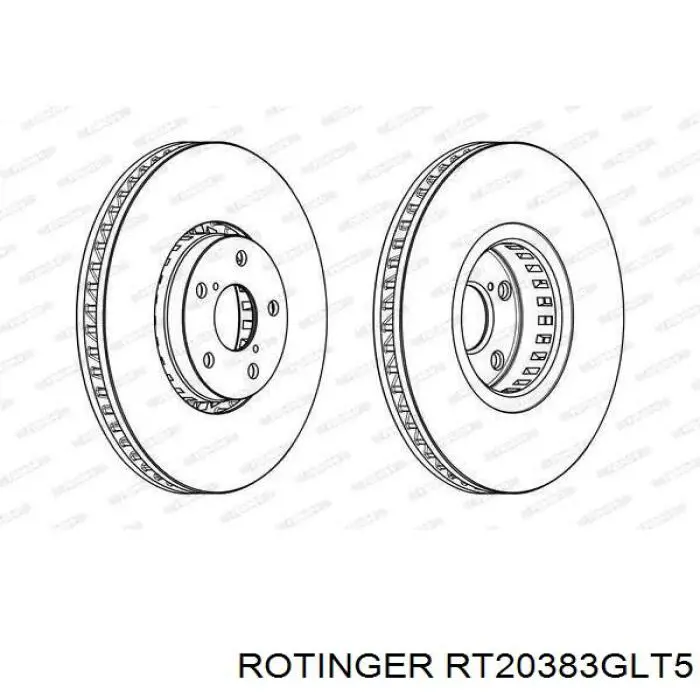 Купить RT20383GLT5 Rotinger Ротор тормозной
