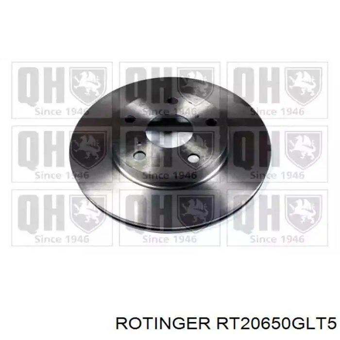 Купить RT20650GLT5 Rotinger Ротор тормозной