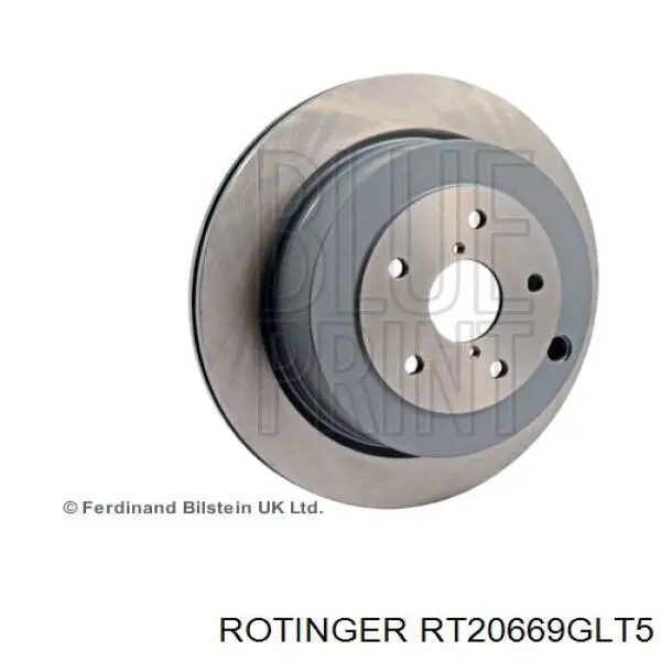 Купить RT20669GLT5 Rotinger Диск тормозной задний