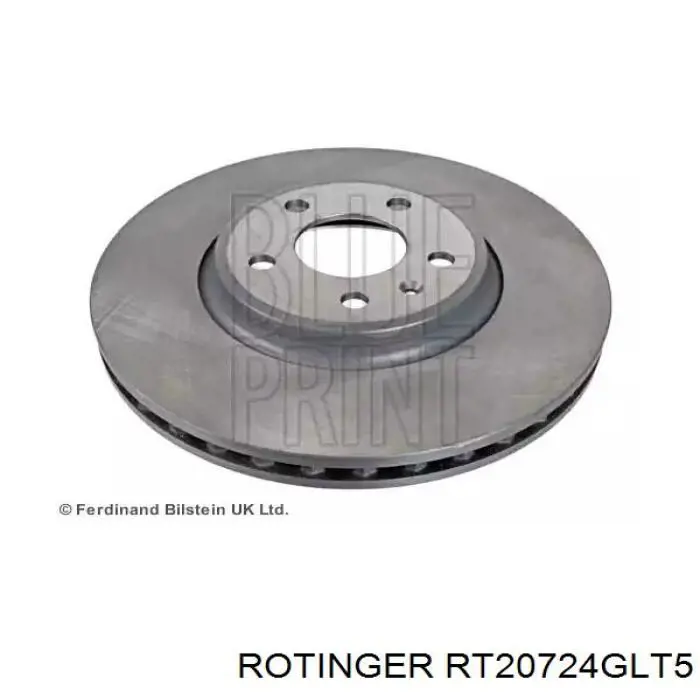 Тормоз дисковый передний Rotinger RT20724GLT5 цена, от 110.08 USD