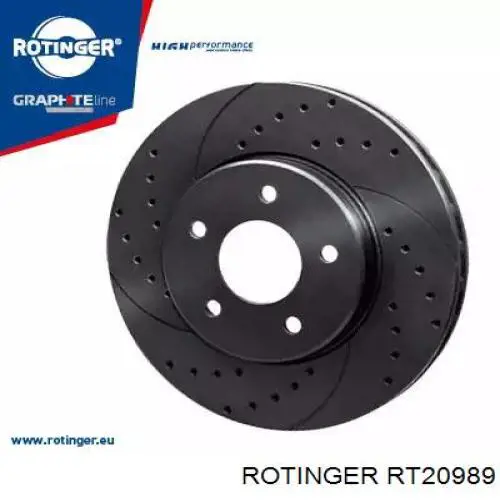 RT20989 Rotinger диск тормозной передний