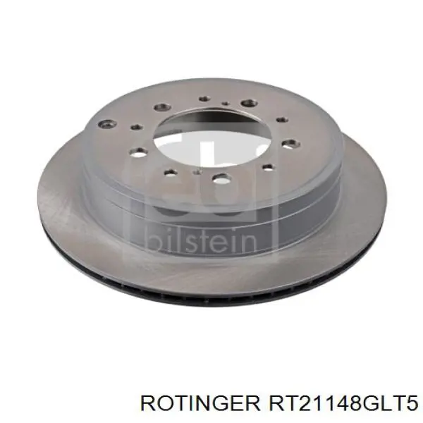 Диск тормозной задний Rotinger RT21148GLT5