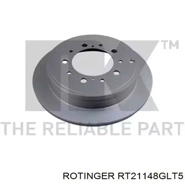 Задний тормозной диск Rotinger RT21148GLT5 цена, от 99.10 USD