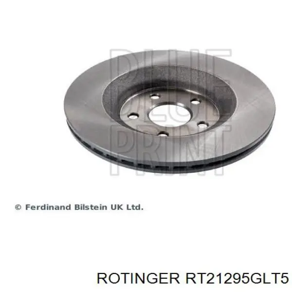 Тормоз дисковый передний Rotinger RT21295GLT5 цена, от 119.23 USD