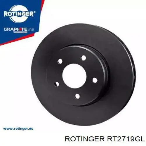 Передние тормозные диски RT2719GL Rotinger