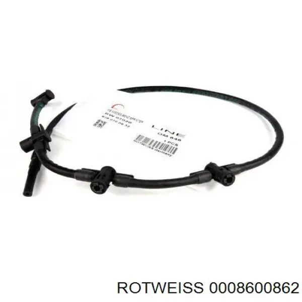 Тройник системы стеклоомывателя Rotweiss 0008600862