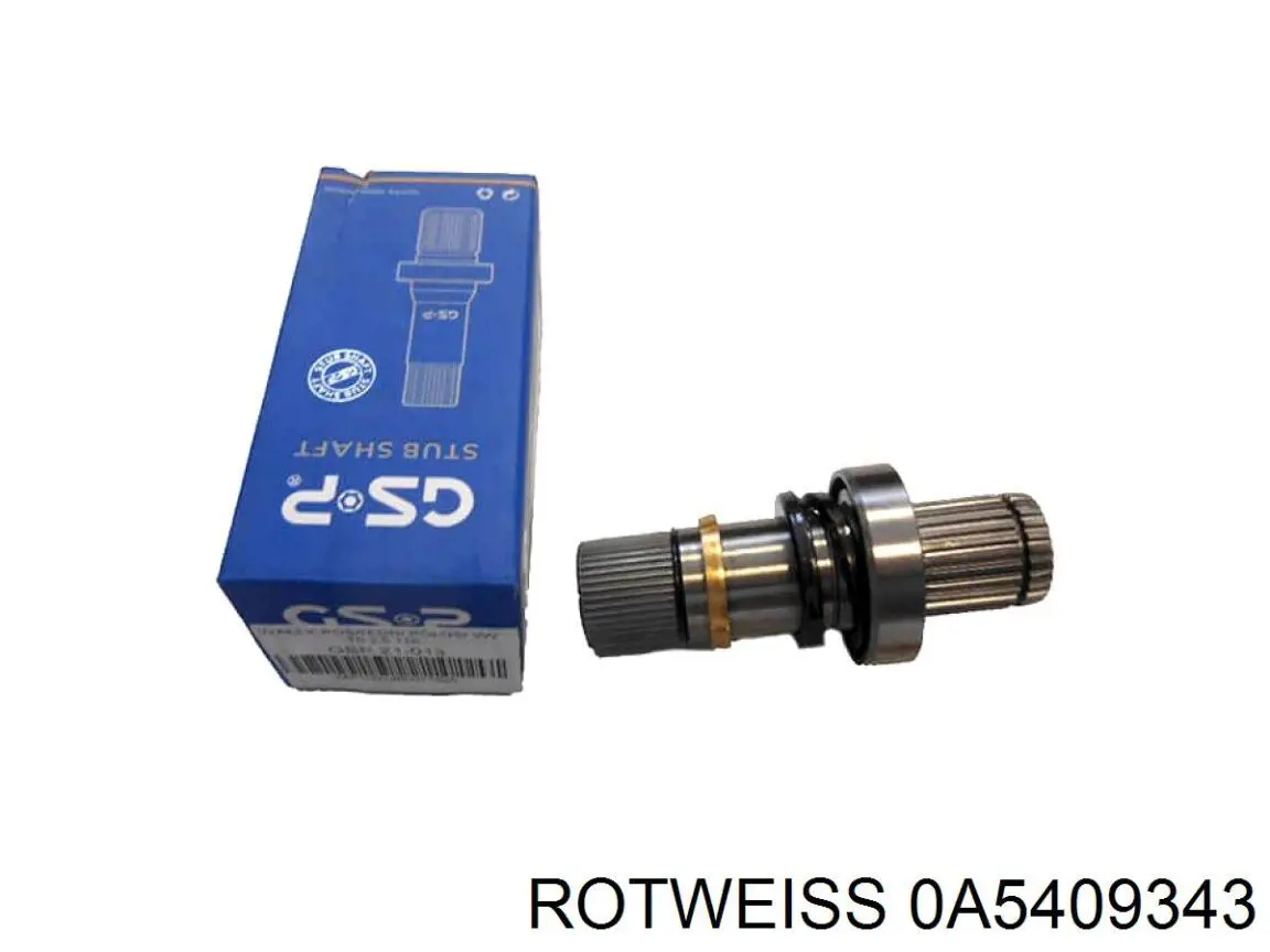 0A5409343 Rotweiss Приводной вал промежуточный