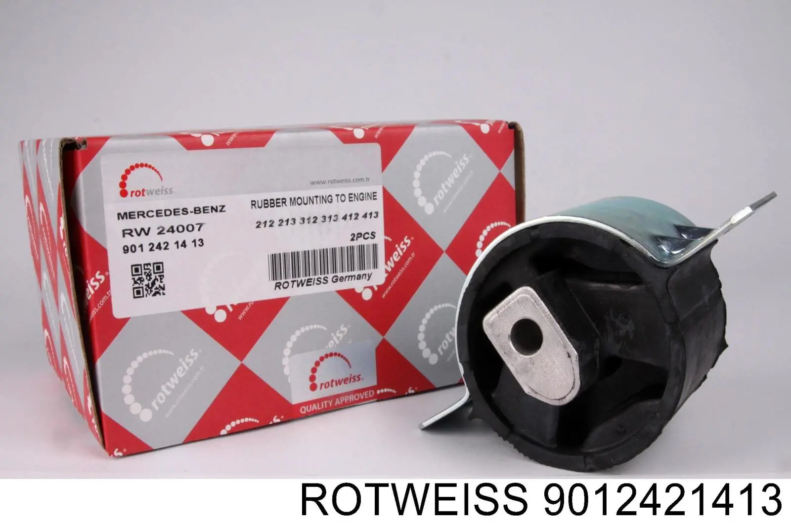 9012421413 Rotweiss подушка трансмиссии (опора коробки передач)