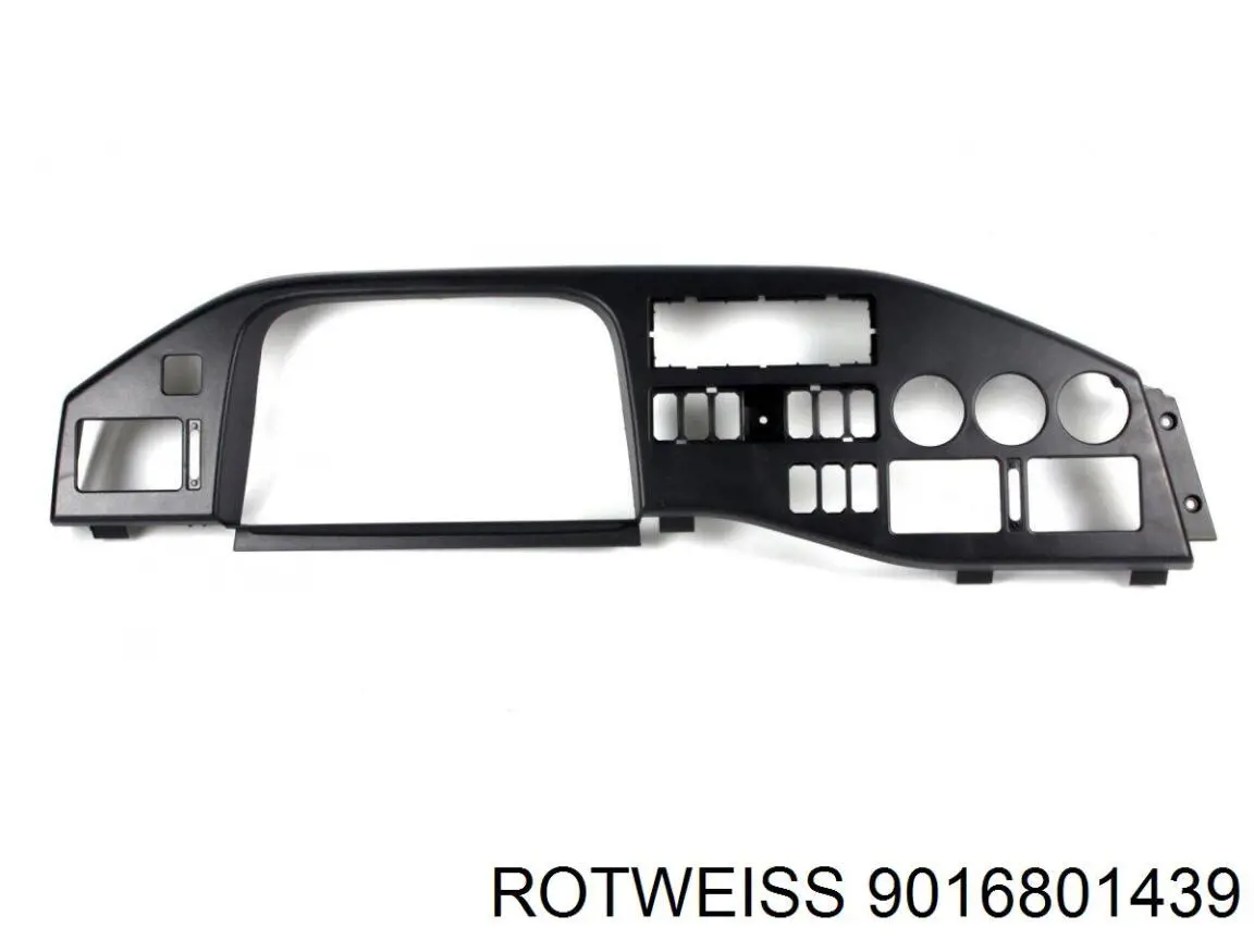 Облицовка щитка приборов "торпедо" Rotweiss 9016801439