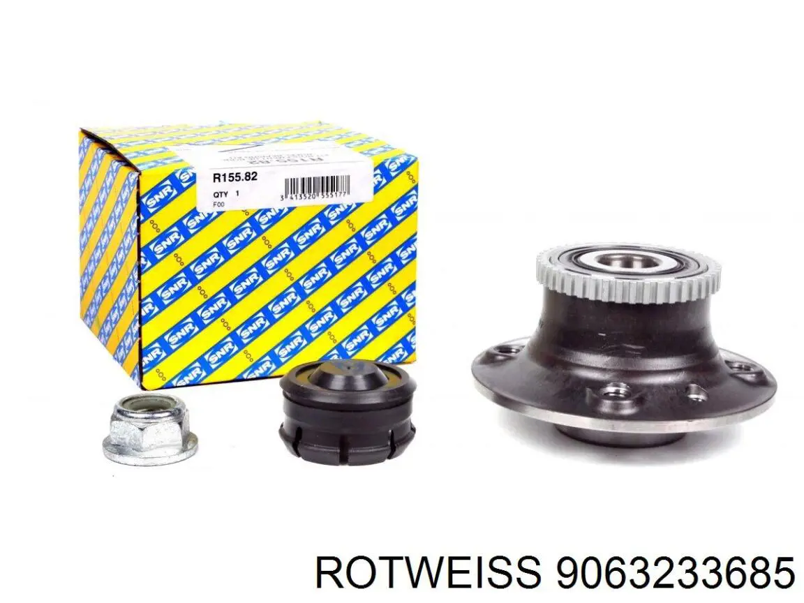 9063233685 Rotweiss втулка стабилизатора переднего