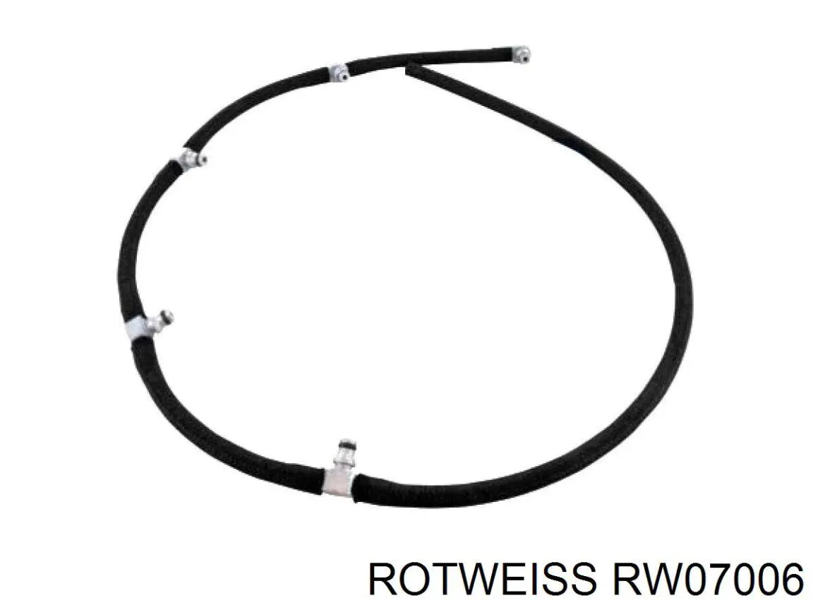 RW07006 Rotweiss Трубка топливная обратная от форсунок