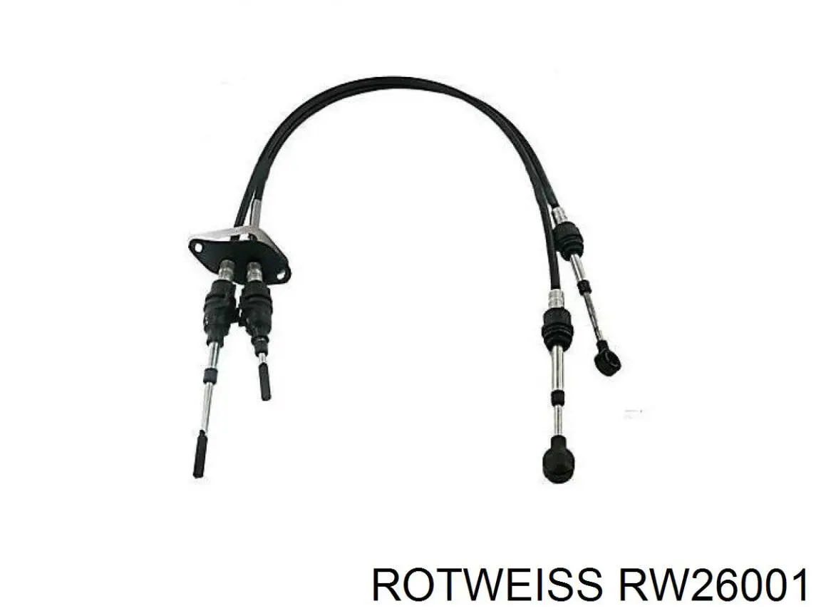 RW26001 Rotweiss трос переключения передач сдвоенный