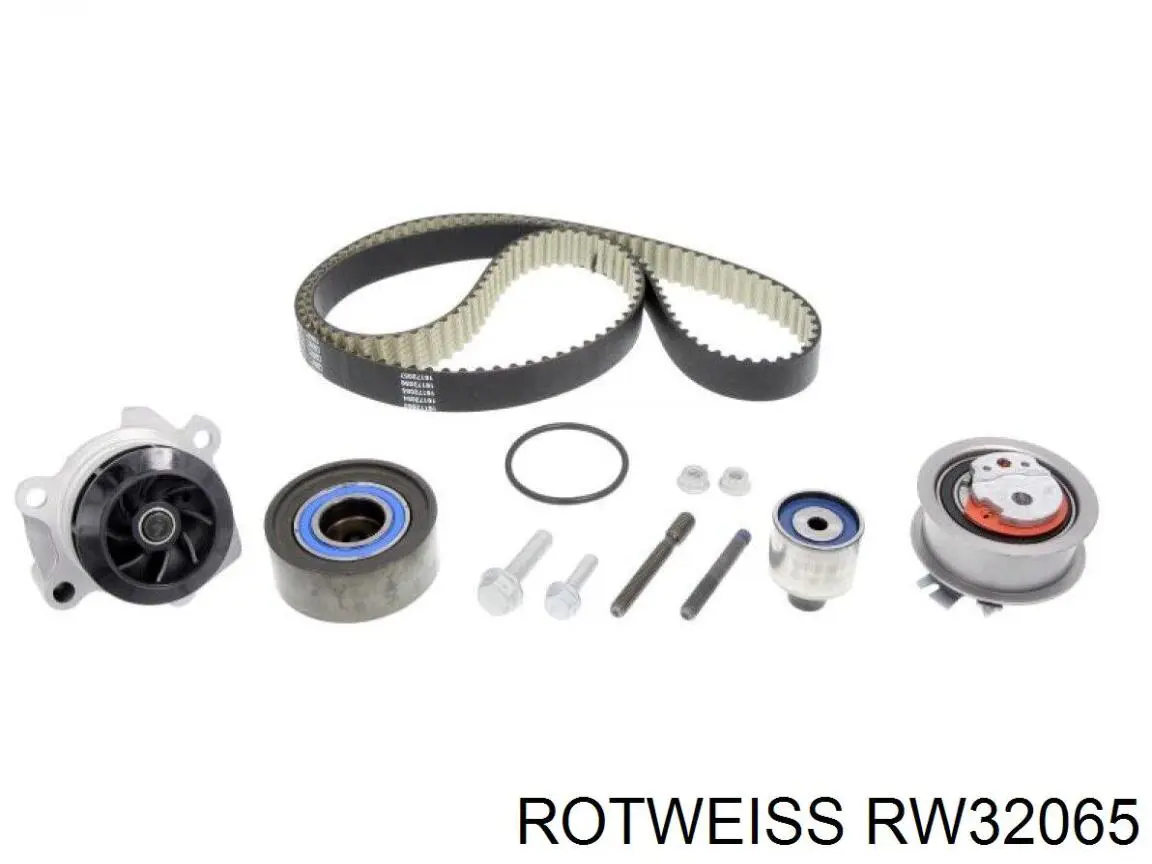 Хомут крепления втулки стабилизатора заднего RW32065 Rotweiss