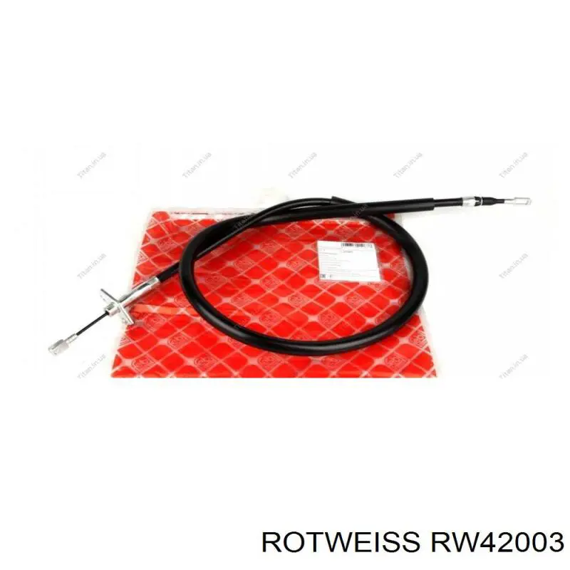 Задний трос ручника RW42003 Rotweiss