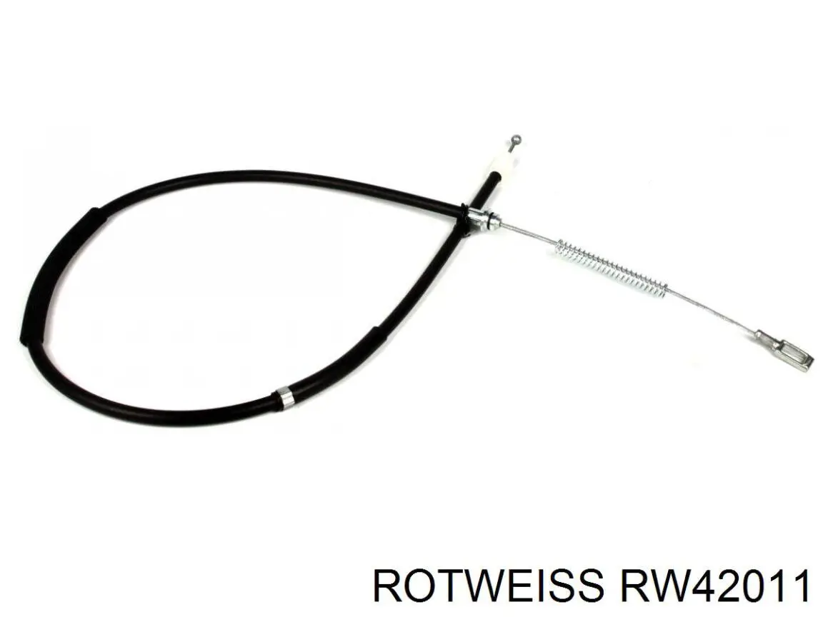 RW42011 Rotweiss cabo traseiro direito/esquerdo do freio de estacionamento