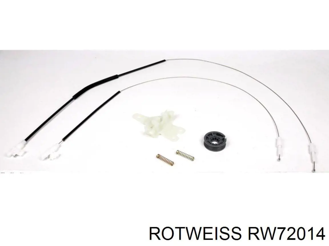 RW72014 Rotweiss ремкомплект механизма стеклоподъемника передней двери