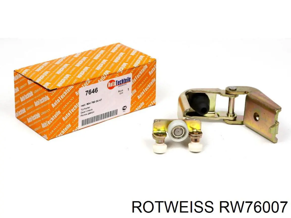 Купить RW76007 Rotweiss Ролик двери боковой (сдвижной) правый верхний