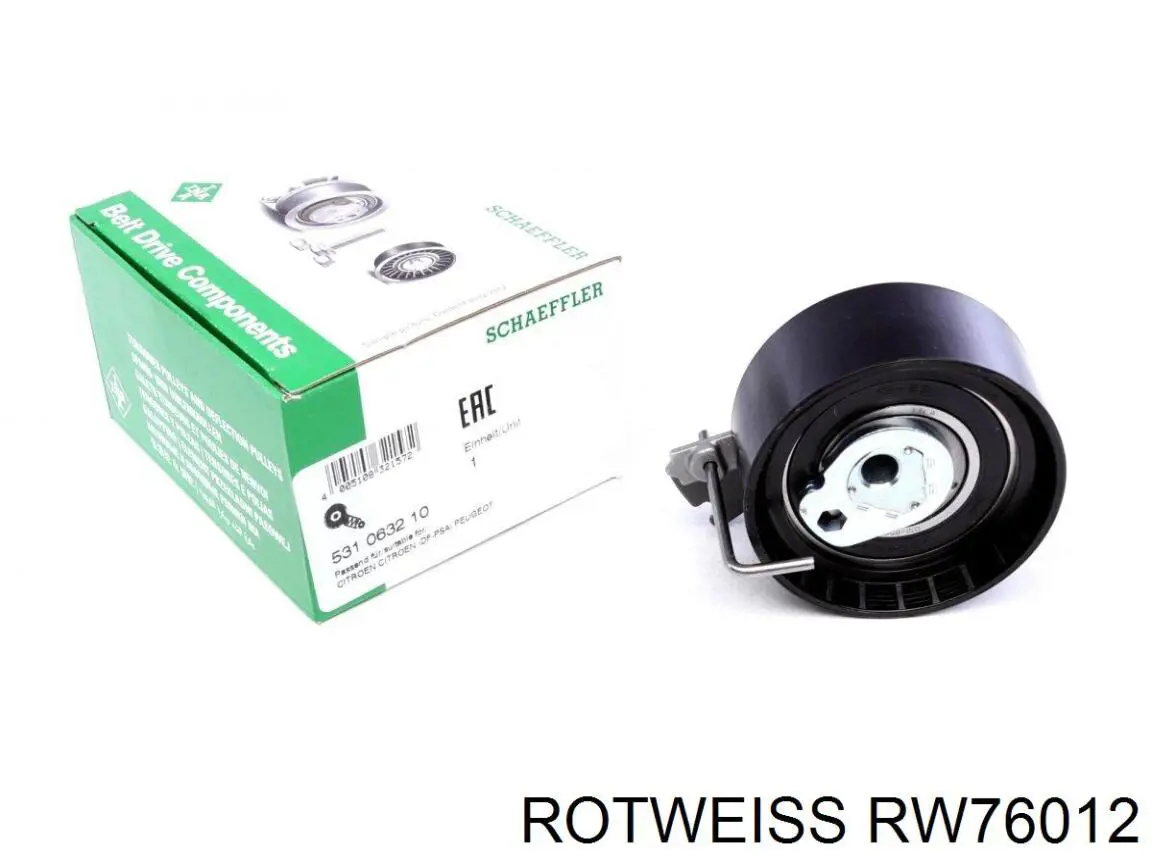 RW76012 Rotweiss Ролик двери боковой правый центральный