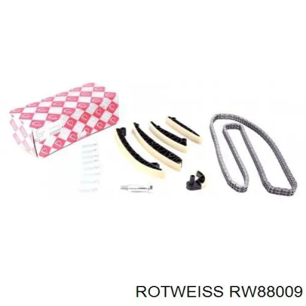 RW88009 Rotweiss kit de montagem dos protetores de lama dianteiros