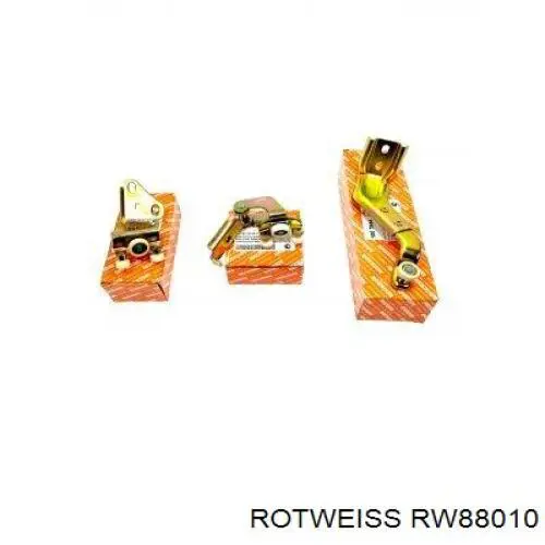 Комплект монтажный брызговиков задних Rotweiss RW88010