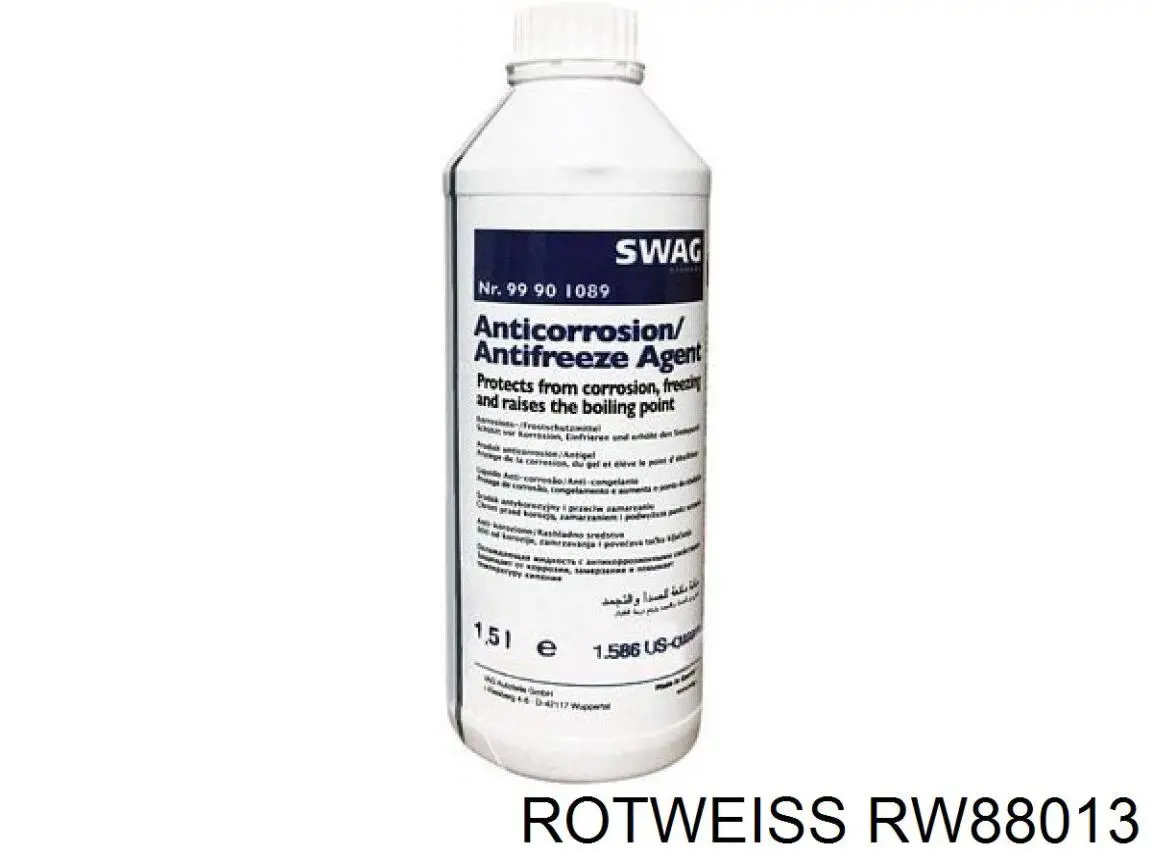Брызговик задний левый RW88013 Rotweiss