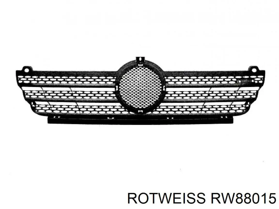 RW88015 Rotweiss решетка радиатора