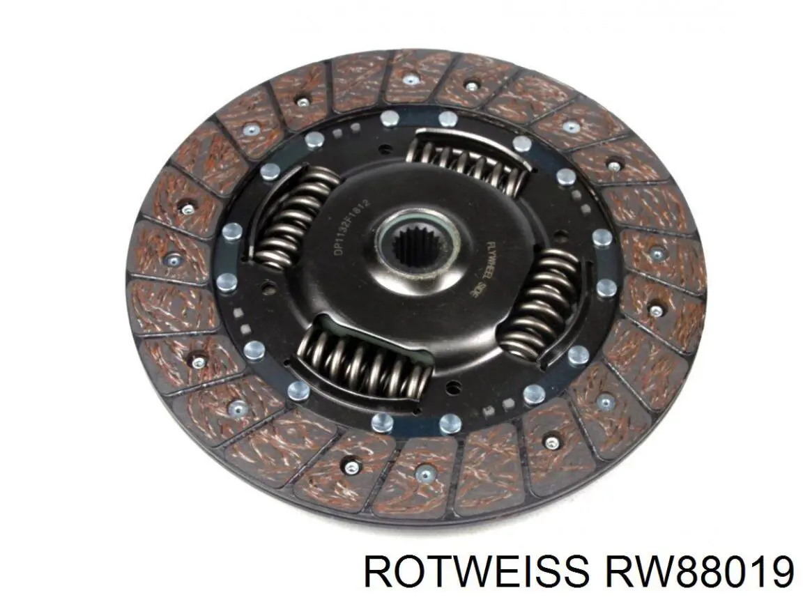 Брызговик передний правый RW88019 Rotweiss
