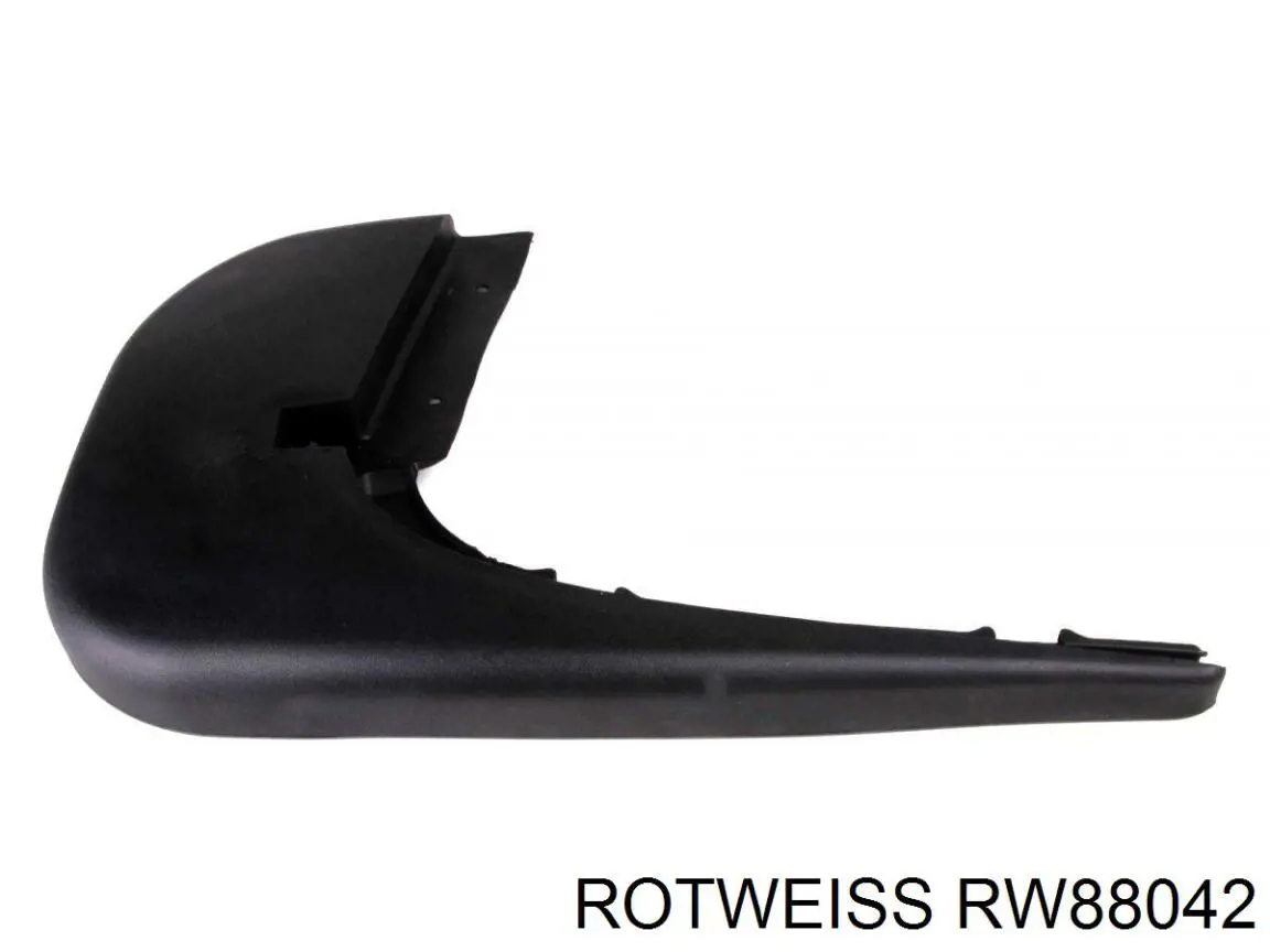 RW88042 Rotweiss брызговик переднего бампера правый