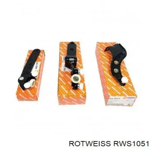 Ролик двери боковой/сдвижной, правый нижний Rotweiss RWS1051 цена, от 16.34 USD