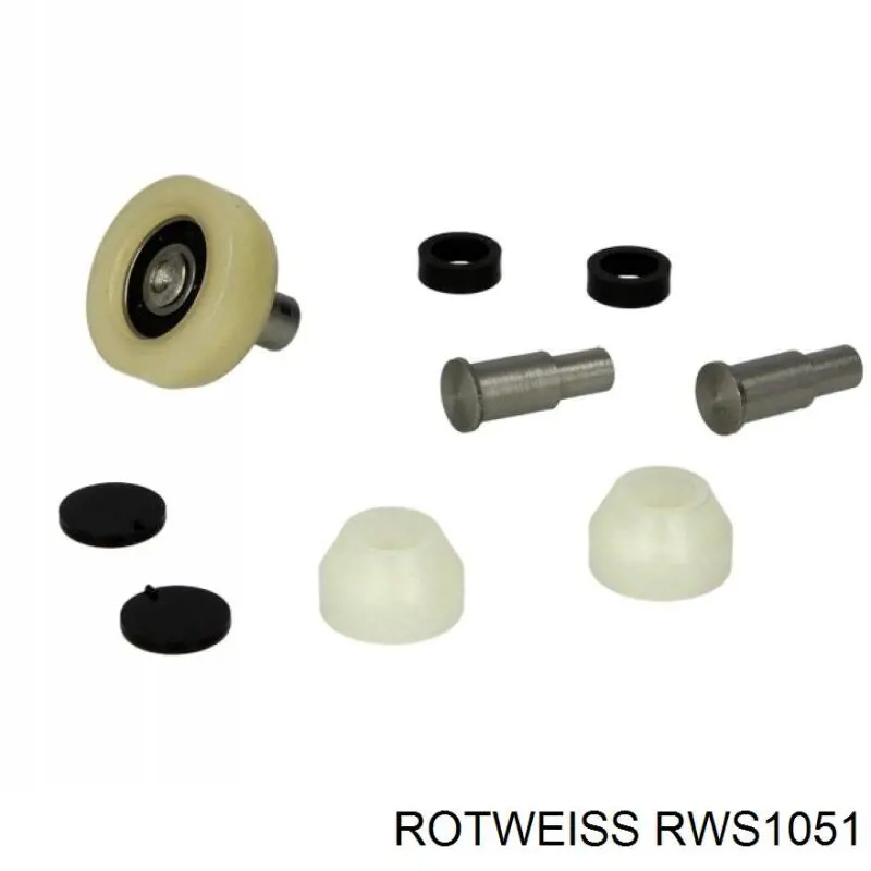 RWS1051 Rotweiss rolo direito inferior da porta lateral (deslizante)