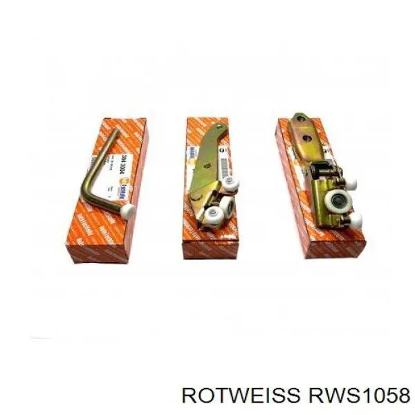 Купить RWS1058 Rotweiss Ролик двери боковой (сдвижной) правый центральный