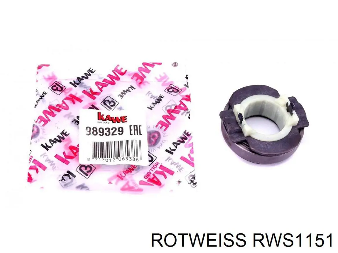 RWS1151 Rotweiss Брызговик задний правый