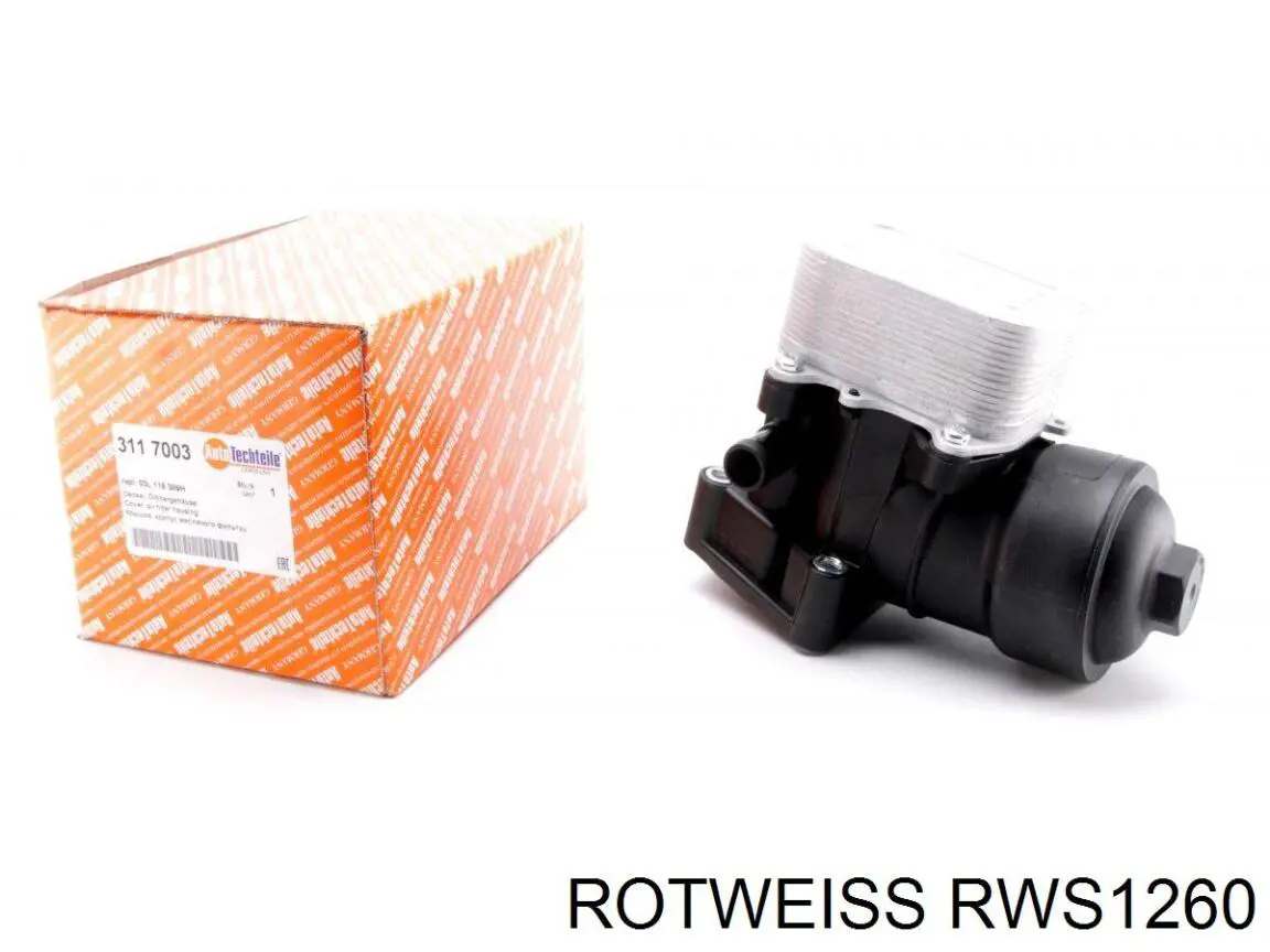 RWS1260 Rotweiss caixa do filtro de óleo