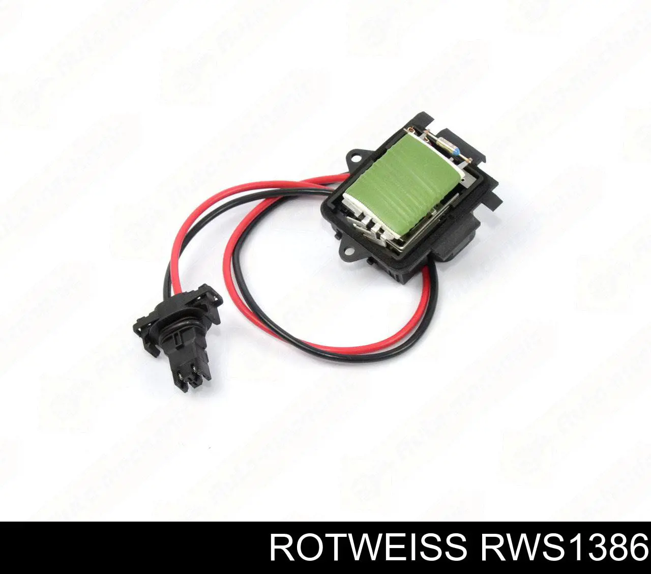 RWS1386 Rotweiss resistor (resistência de ventilador de forno (de aquecedor de salão))