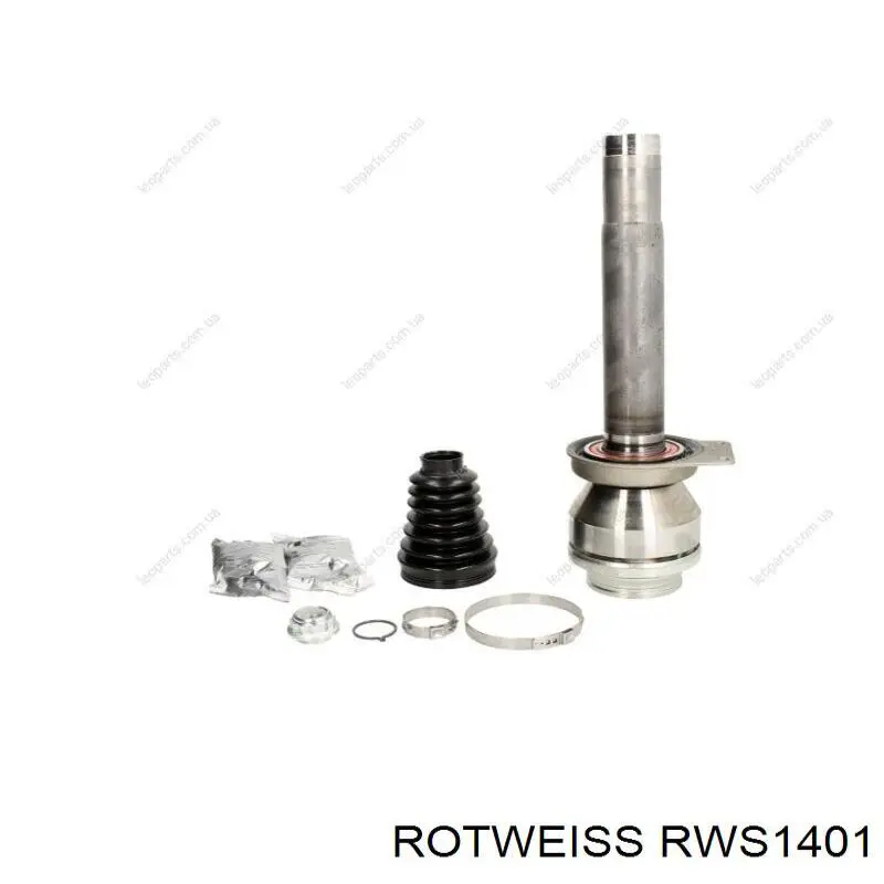 Вал привода полуоси RWS1401 Rotweiss