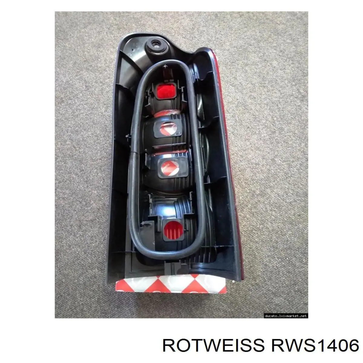 RWS1406 Rotweiss Ролик двери боковой (сдвижной) левый центральный